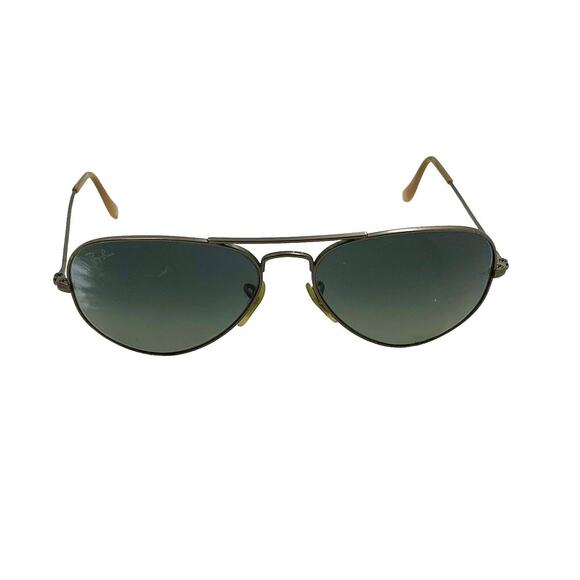 Ray-Ban RB3025 Metal Large Aviator Sunglasses 029/71 55 14 3N Gunmetal - Picture 1 of 12
